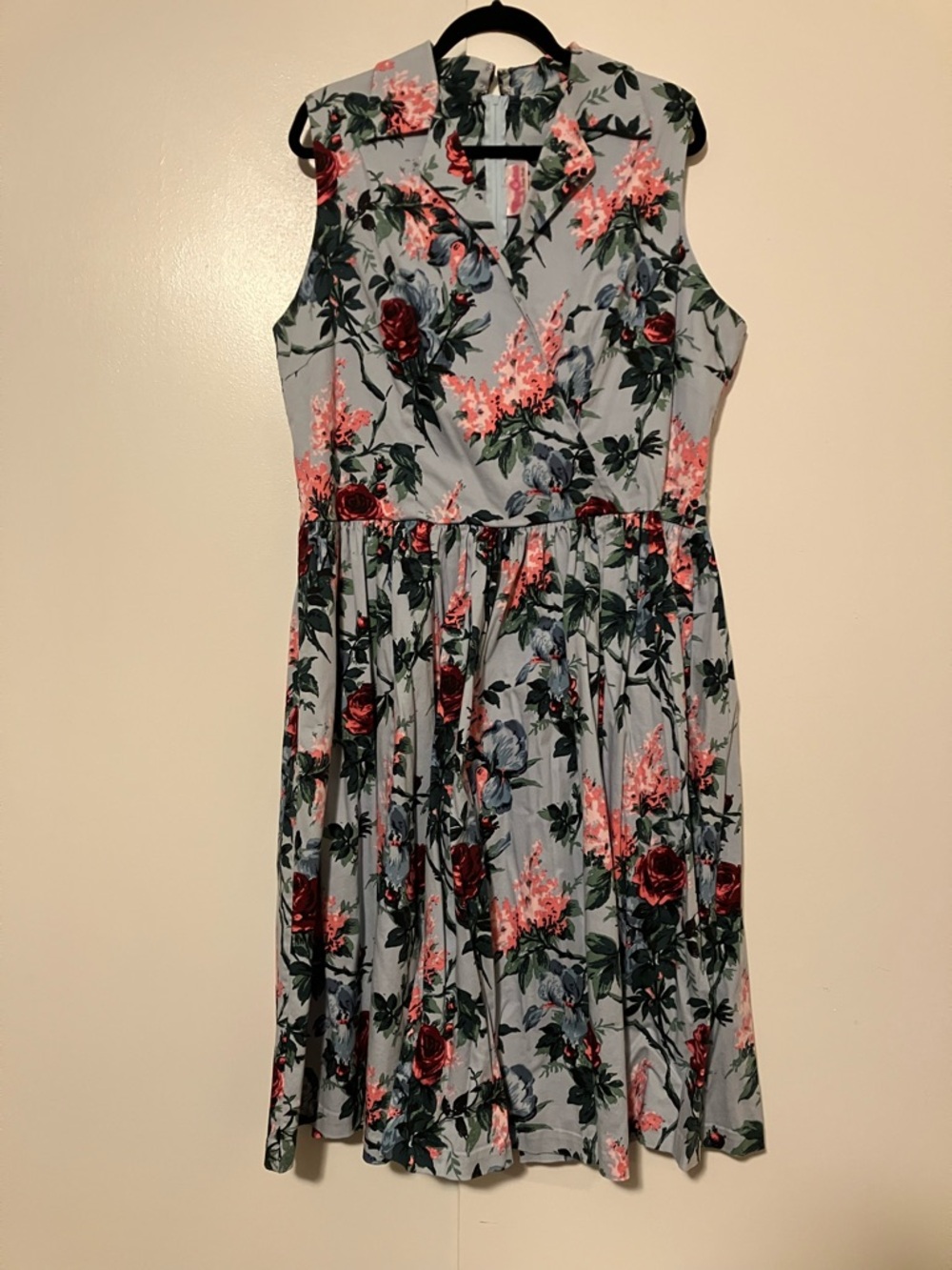 3X blue floral Edie - Picture 3 of 7
